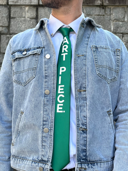 Art Piece Tie (Green)