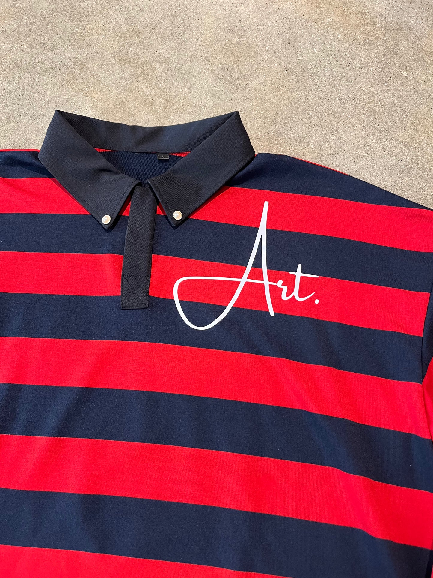 Art Rugby - Red & Navy
